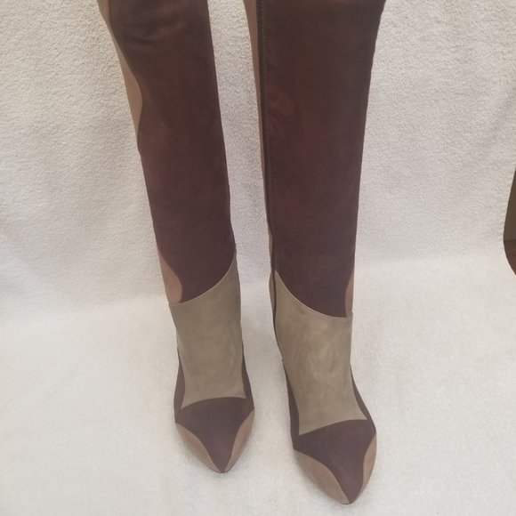 New leather tall boots in 3 colours. - Picture 5 of 7